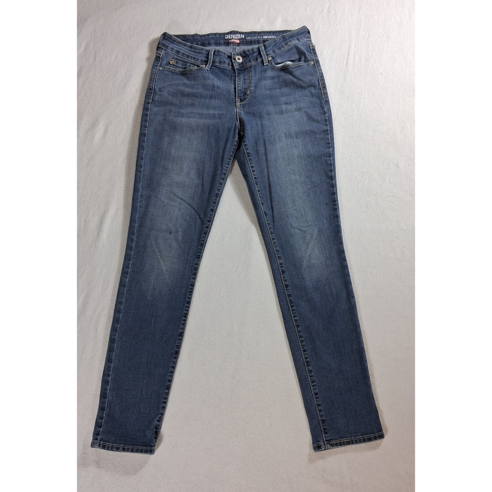 Denizen Levi's Womens Modern Skinny Jeans Blue Medium Wash 8M 29x30 S54961